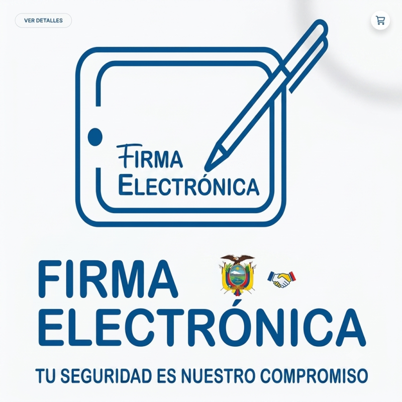 Firma Electrónica en archivo, nube y token - Persona Natural Ecuador