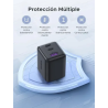 Ugreen 30w Gan Cargador 3 Puertos 2usb-c 1usb-a Carga Rapida