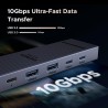 UGREEN Adaptador multipuerto USB C 6 en 1 Revodok 4K HDMI 60hz, para MacBook Pro/Air, iPad Pro, iMac, iPhone 16 Pro/Pro Max, XPS