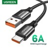 Ugreen 100w Cable Carga Rápida 6A de USB-A a USB-C Trenzado 1 metro