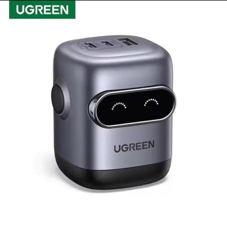 Cargador Ugreen Nexode 65w con 3 puertos GAN - Ugreen Ecuador