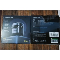 Cargador Ugreen Nexode 65w con 3 puertos GAN - Ugreen Ecuador