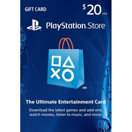 $20 -Tarjeta de regalo de PlayStation Store [Código digital]