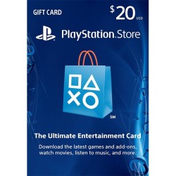 $20 -Tarjeta de regalo de PlayStation Store [Código digital]