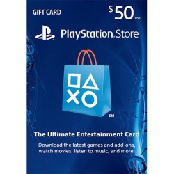 $50 -Tarjeta de regalo de PlayStation Store [Código digital]