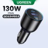 Ugreen Cargador de Vehículo 3 Puertos 130W - Ugreen Ecuador