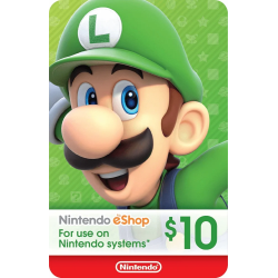 Comprar Nintendo Eshop $10 USA Gifts Cards Ecuador