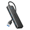 Ugreen Hub Usb-a 3.0 4 Puertos Color Negro